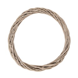 Clayre & Eef Couronne Ø 40x4 cm Marron Rotin