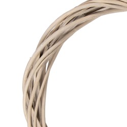 Clayre & Eef Couronne Ø 30x4 cm Marron Rotin