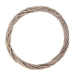 Clayre & Eef Couronne Ø 50x5 cm Marron Rotin