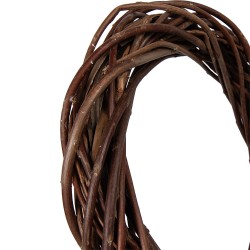 Clayre & Eef Couronne Ø 40x7 cm Marron Rotin