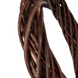 Clayre & Eef Couronne Ø 20x4 cm Marron Rotin