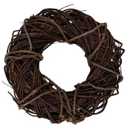 Clayre & Eef Couronne Ø 30x8 cm Marron Rotin