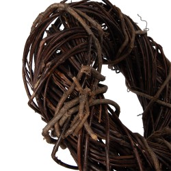Clayre & Eef Couronne Ø 30x8 cm Marron Rotin