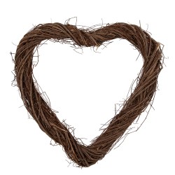 Clayre & Eef Couronne 40x40x4 cm Marron Rotin