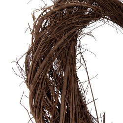Clayre & Eef Couronne Ø 55x6 cm Marron Rotin