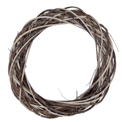 Clayre & Eef Couronne Ø 40x6 cm Marron Rotin