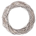 Clayre & Eef Couronne Ø 40x8 cm Blanc Rotin