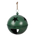 Clayre & Eef Décoration de Noël Image Boule de Noël Ø 60 / Ø 50 / Ø 40 cm Vert Métal