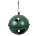 Clayre & Eef Décoration de Noël Image Boule de Noël Ø 60 / Ø 50 / Ø 40 cm Vert Métal