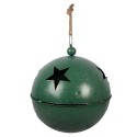 Clayre & Eef Décoration de Noël Image Boule de Noël Ø 60 / Ø 50 / Ø 40 cm Vert Métal