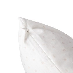 Clayre & Eef Kussenhoes 45x45 cm Beige Polyester