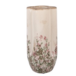 Clayre & Eef Vase Ø 15x30 cm Beige Céramique