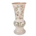 Clayre & Eef Vase Ø 13x26 cm Beige Keramik