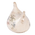 Clayre & Eef Decorative Figurine Chicken 12x11x13 cm Beige Ceramic