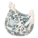 Clayre & Eef Decorative Figurine Chicken 12x11x13 cm Beige Ceramic
