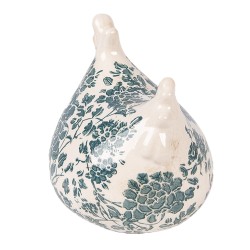 Clayre & Eef Decorative Figurine Chicken 12x11x13 cm Beige Ceramic