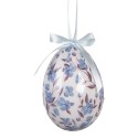 Clayre & Eef Easter ornament set of 6 7x10 cm Multiple Plastic