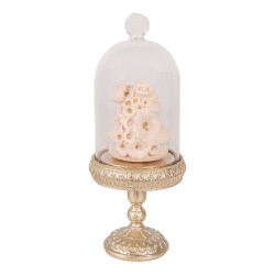 Clayre & Eef Decoratie Beeld Macarons Ø 7x17 cm Goudkleurig Kunststof