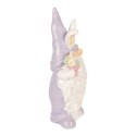 Clayre & Eef Decorative Figurine Gnome 16x10x30 cm White Plastic