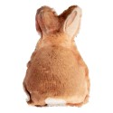 Clayre & Eef Dekoration Kaninchen 13x5x22 cm Braun Polyester