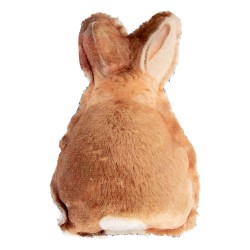 Clayre & Eef Decoratie Konijn 13x5x22 cm Bruin Polyester