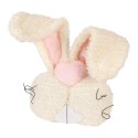 Clayre & Eef Decoratie Konijn 18x10x35 cm Beige Polyester