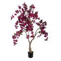 Clayre & Eef Albero di Bougainvillea Artificiale 100x100x150 cm Rosa Plastica