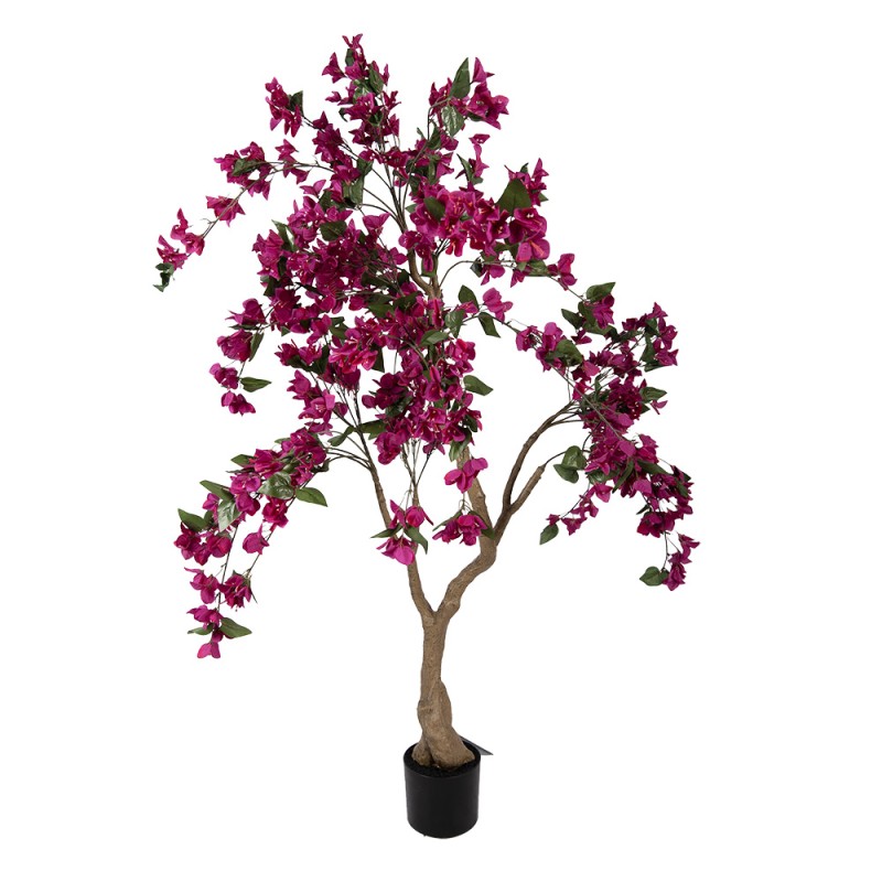 Clayre & Eef Albero di Bougainvillea Artificiale 100x100x150 cm Rosa Plastica