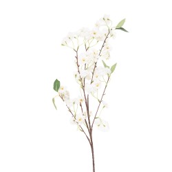 Clayre & Eef Fiore artificiale 90 cm Bianco Plastica