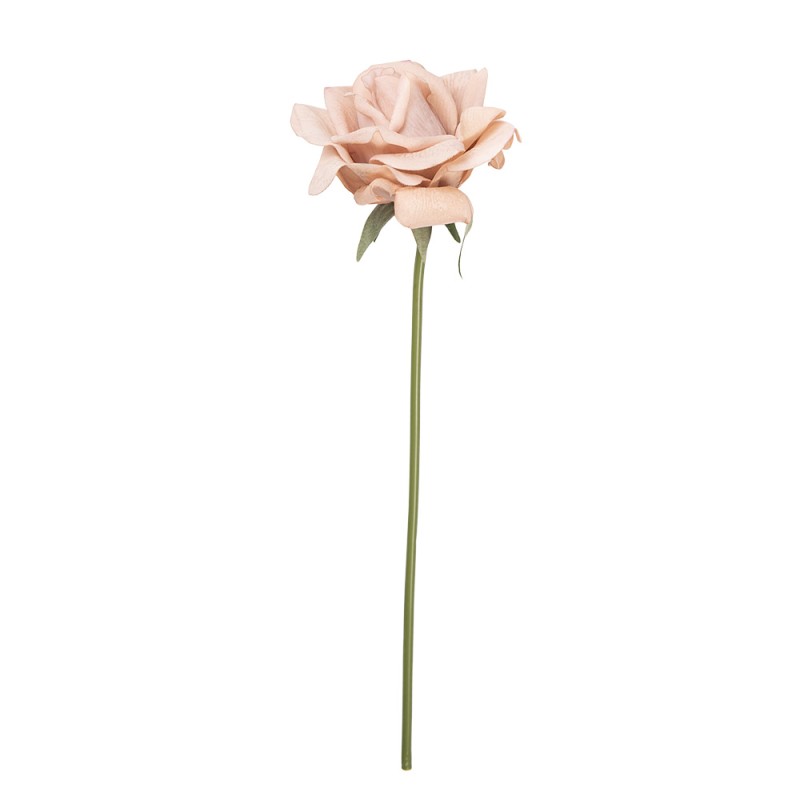 Clayre & Eef Fiore artificiale Rosa 35 cm Beige Plastica
