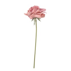 Clayre & Eef Fiore artificiale Rosa 35 cm Rosa Plastica
