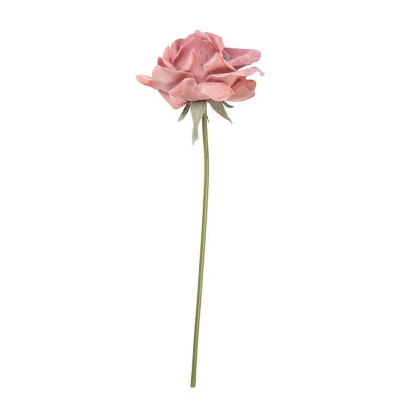 Clayre & Eef Fiore artificiale Rosa 35 cm Rosa Plastica