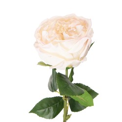Clayre & Eef Fiore artificiale Rosa 43 cm Bianco Plastica