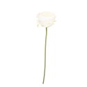 Clayre & Eef Fiore artificiale Rosa 35 cm Bianco Plastica