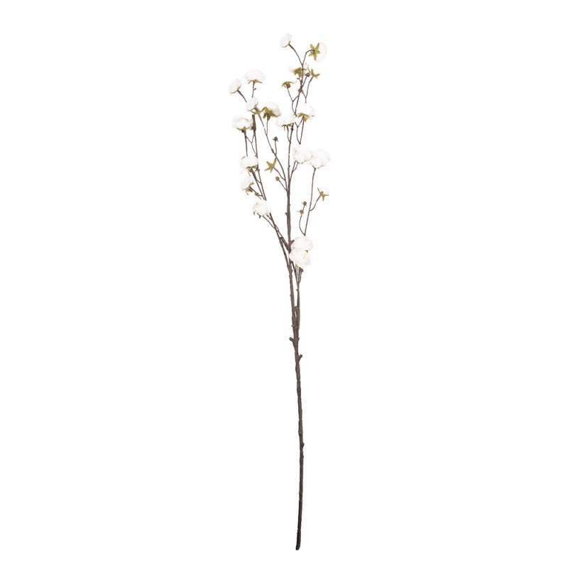 Clayre & Eef Fiore artificiale 115 cm Bianco Plastica