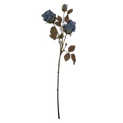 Clayre & Eef Fiore artificiale Rosa 70 cm Blu Plastica