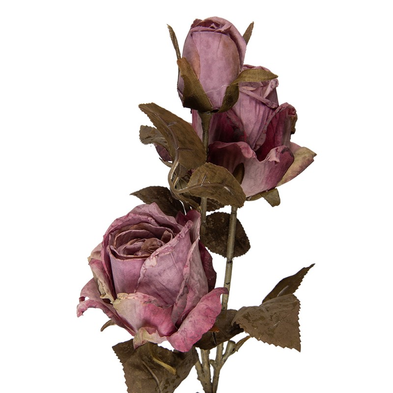 Clayre & Eef Fiore artificiale Rosa 70 cm Viola Plastica