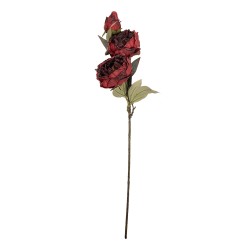 Clayre & Eef Fiore artificiale 72 cm Rosso Plastica
