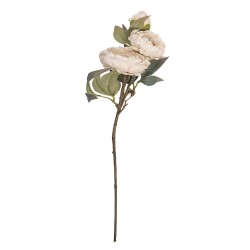 Clayre & Eef Kunstblume 72 cm Weiß Kunststoff