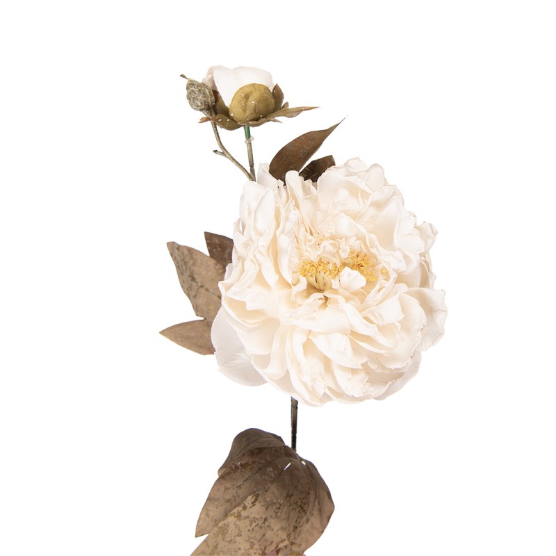 Clayre & Eef Artificial Flower 73 cm White Plastic