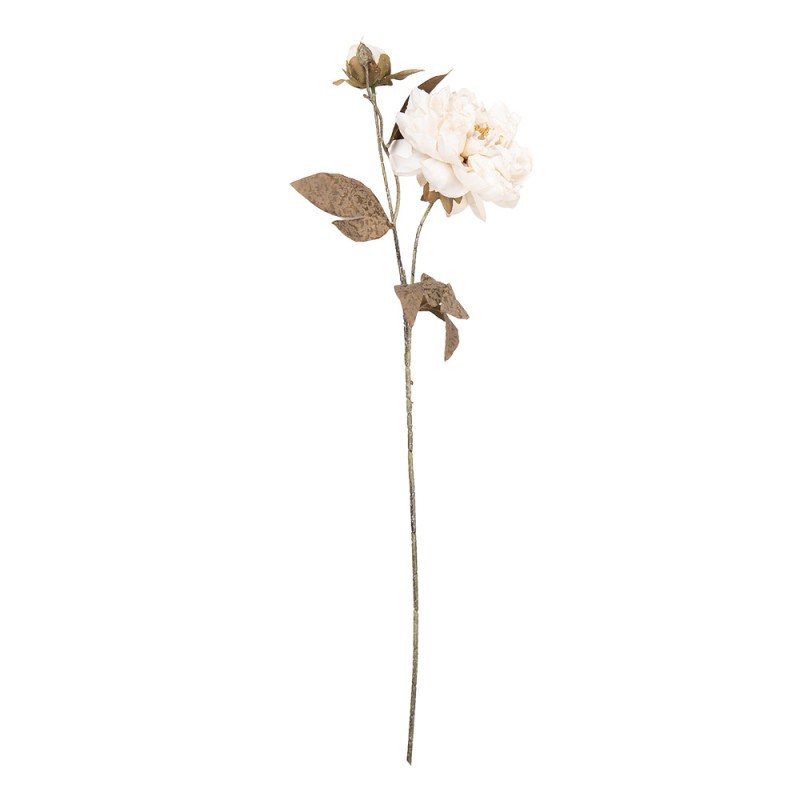 Clayre & Eef Artificial Flower 73 cm White Plastic