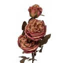 Clayre & Eef Kunstblume 70 cm Rosa Kunststoff