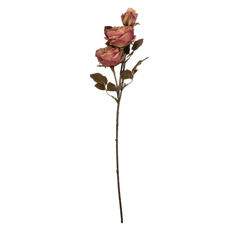 Clayre & Eef Kunstblume 70 cm Rosa Kunststoff