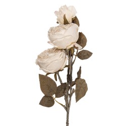 Clayre & Eef Kunstbloem 70 cm Wit Kunststof