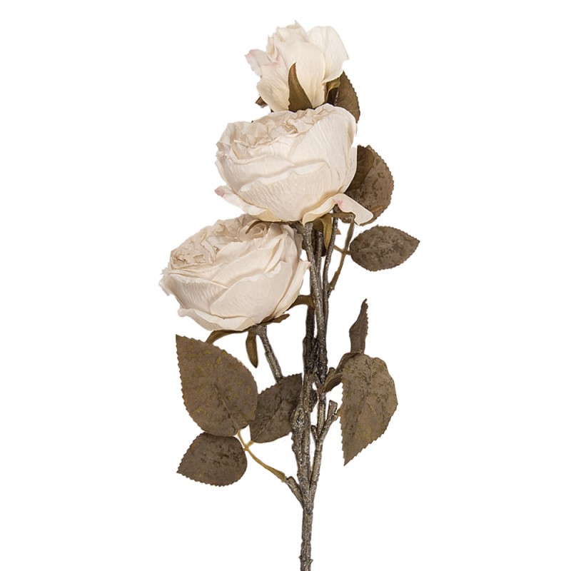 Clayre & Eef Kunstblume 70 cm Weiß Kunststoff