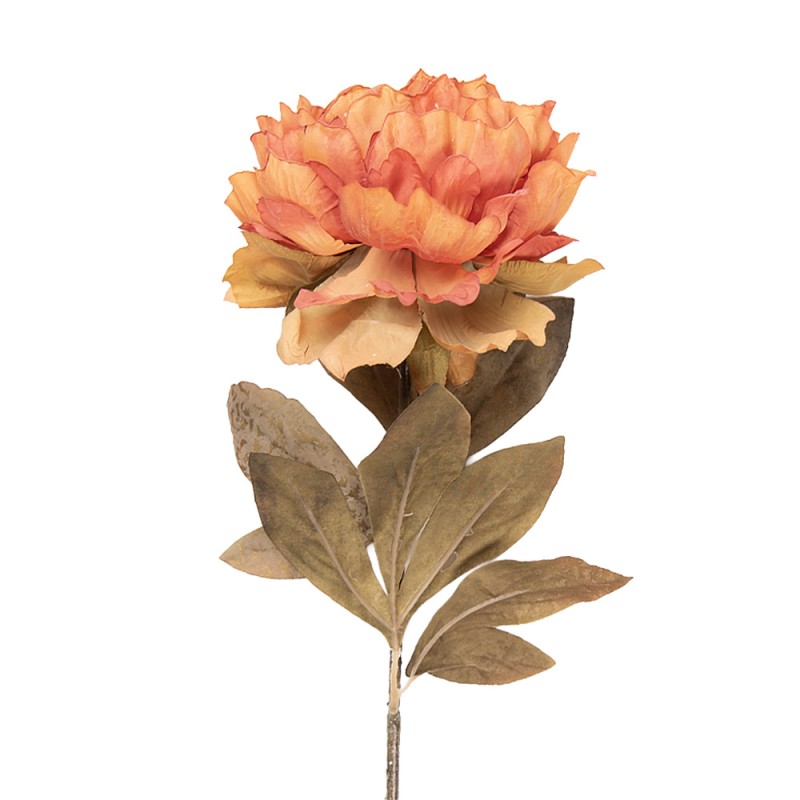 Clayre & Eef Fleur artificielle 70 cm Orange Plastique
