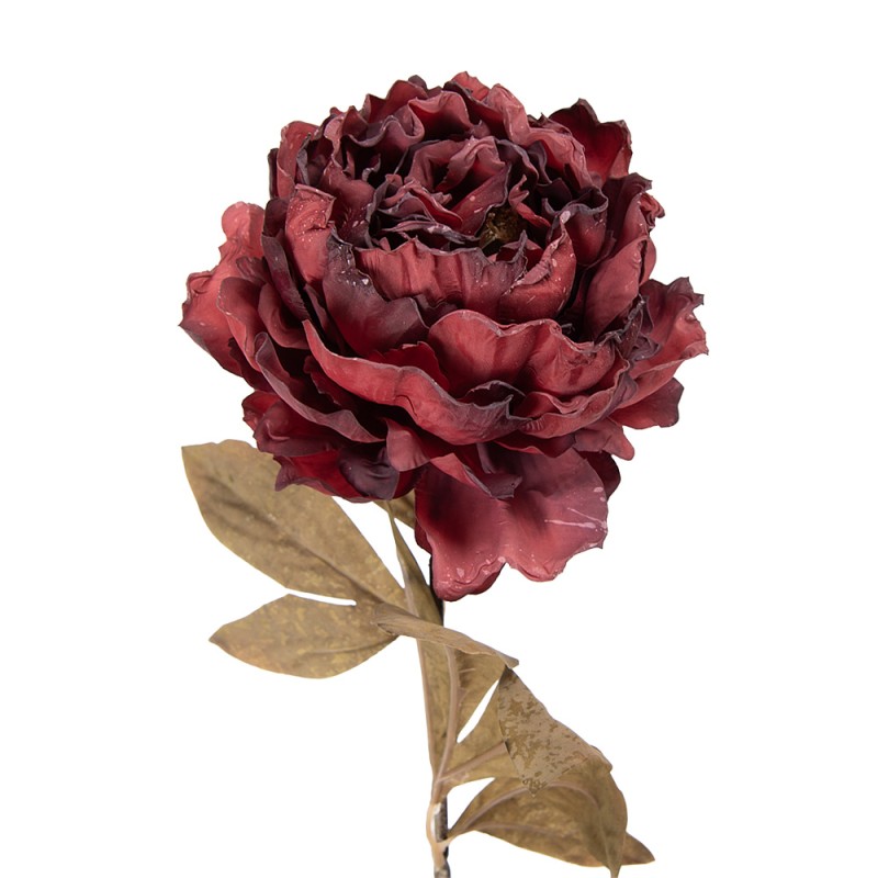 Clayre & Eef Kunstbloem 70 cm Rood Kunststof