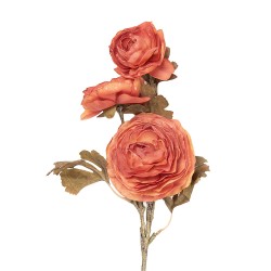 Clayre & Eef Fiore artificiale 70 cm Arancione Plastica