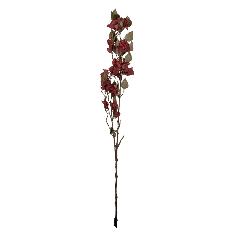 Clayre & Eef Artificial Flower 110 cm Red Plastic