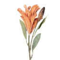 Clayre & Eef Kunstblume 88 cm Orange Kunststoff